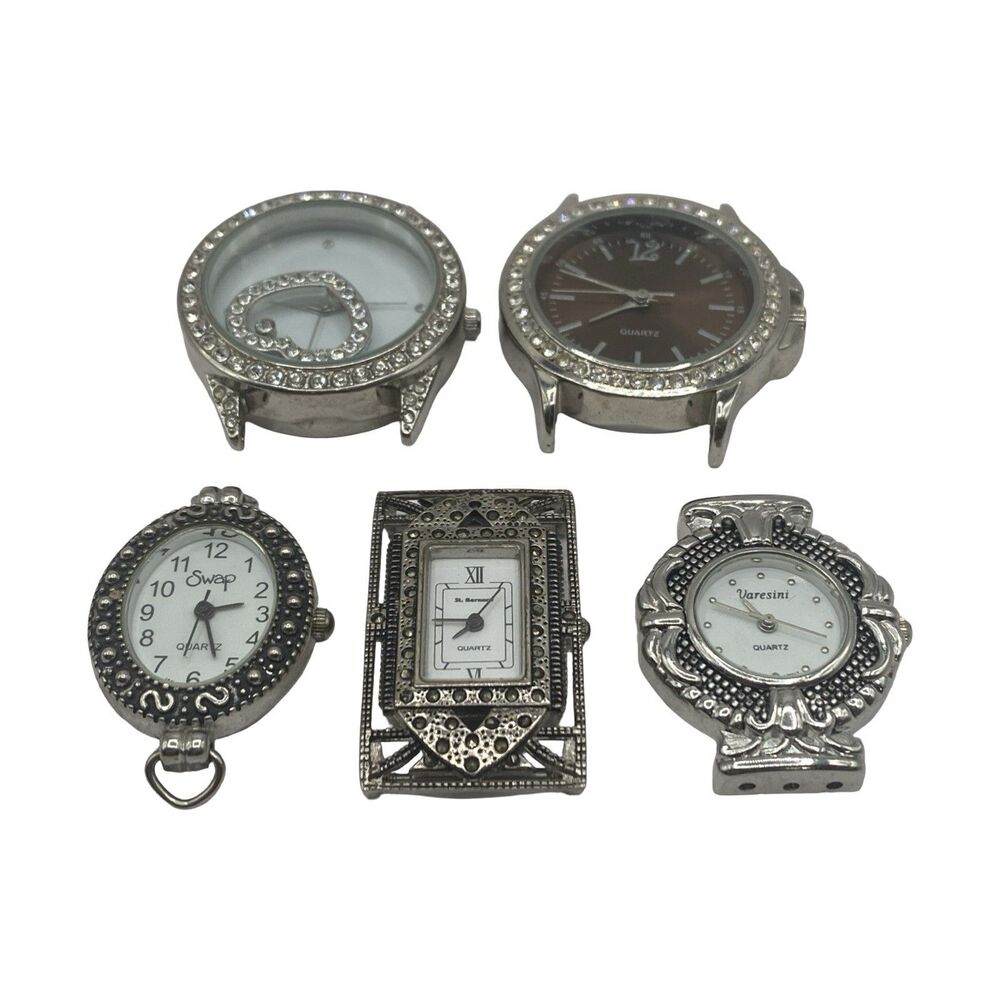 Lot Of 5 Women's Fashion Watches Various Styles